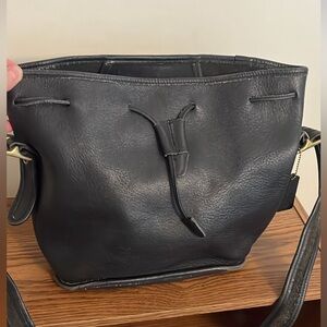 Coach drawstring bag